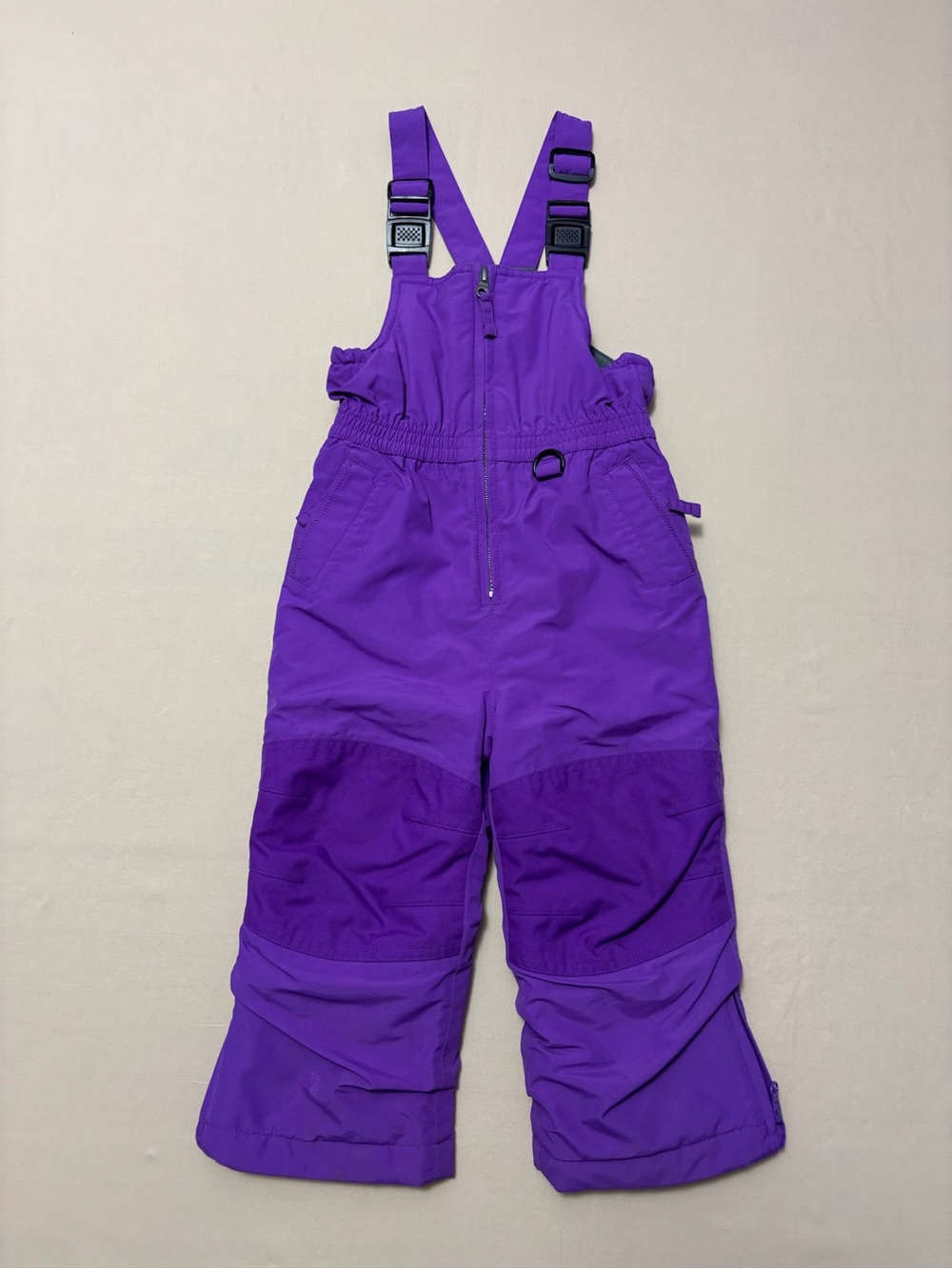 Lands' End Purple Kids Snow Bib Overalls Size 3T